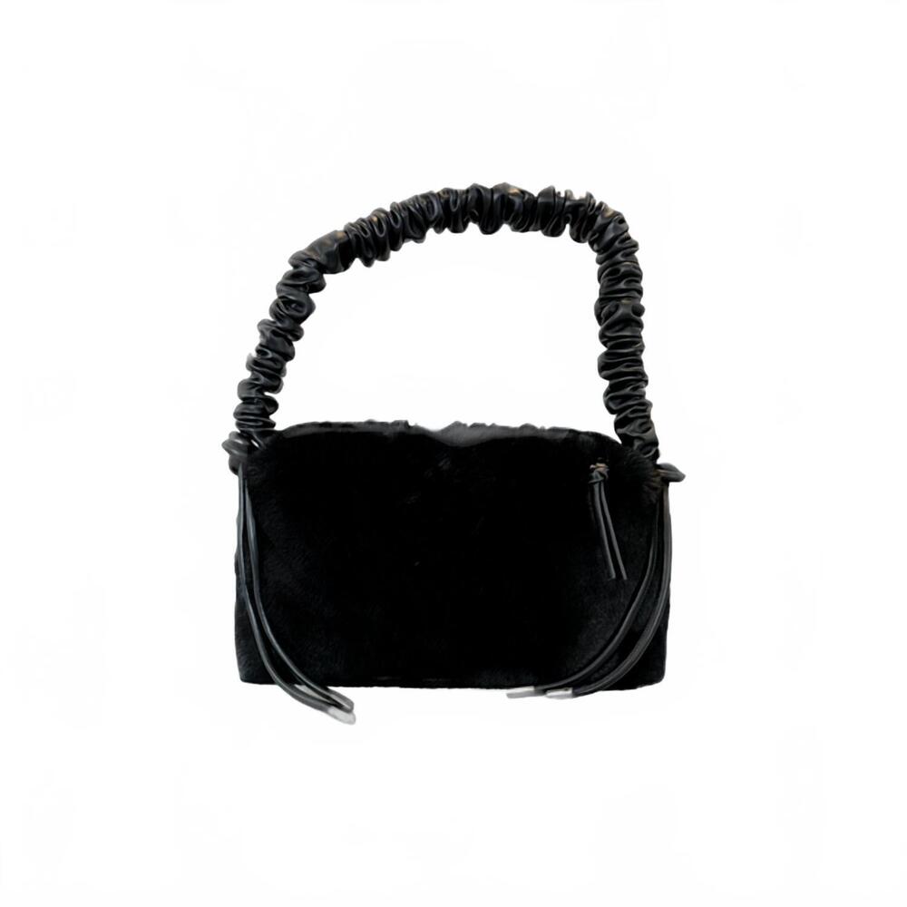NEW CEJON andi plush hobo bag in black